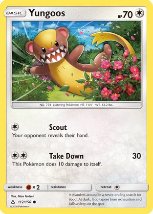 Image of Yungoos 112  SM  Ultra Prism - Common