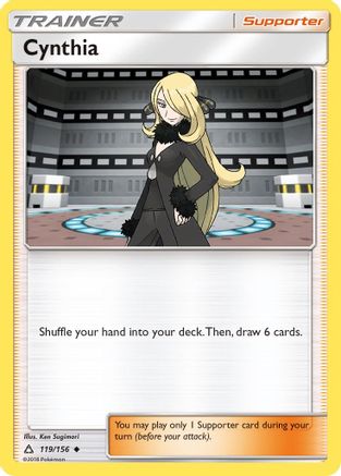 Image of Cynthia 119/156  SM  Ultra Prism - Uncommon
