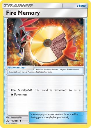 Image of Fire Memory 123  SM  Ultra Prism - Uncommon