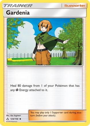 Image of Gardenia 124/156  - Reverse Holofoil SM  Ultra Prism - Uncommon