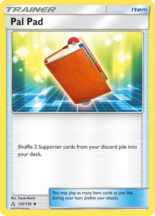 Image of Pal Pad 132/156  SM  Ultra Prism - Uncommon