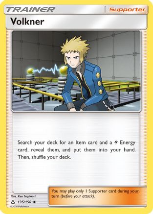 Image of Volkner 135/156  SM  Ultra Prism - Uncommon