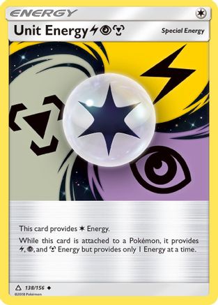 Image of Unit Energy LPM 138/156  - Reverse Holofoil SM  Ultra Prism - Uncommon
