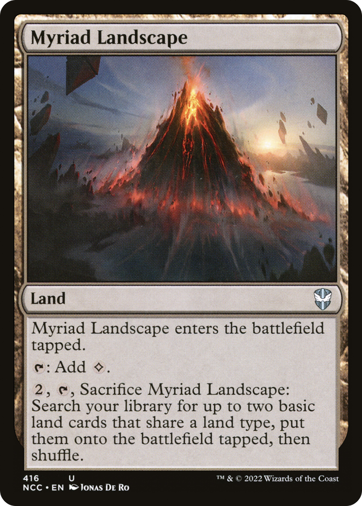 Image of Myriad Landscape (NCC-416) - New Capenna Commander