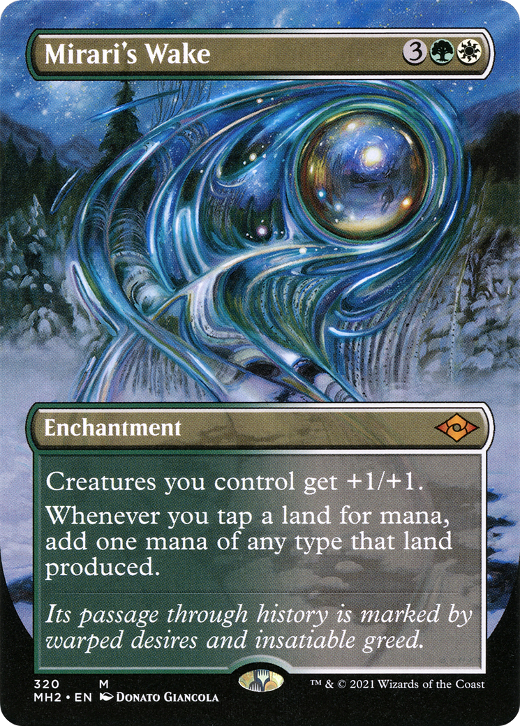 Image of Mirari's Wake (Borderless) (MH2-320) - Modern Horizons 2 (Borderless)