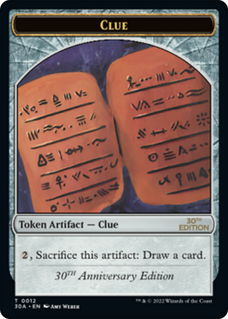 Image of Clue (0012) Token (30A-012) - 30th Anniversary Tokens