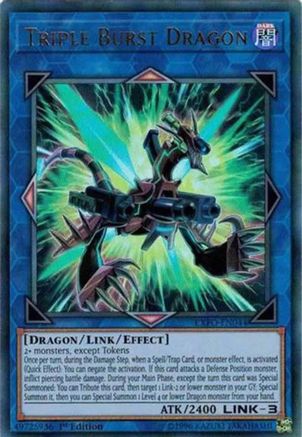 Image of Triple Burst Dragon (EXFO-EN044) - Extreme Force Unlimited