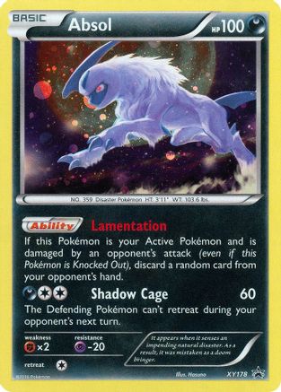 Image of Absol XY178  - Holofoil XY Promos - Promo