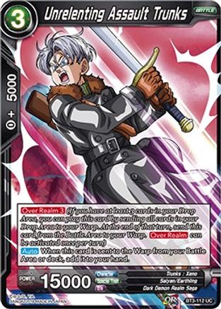 Image of Unrelenting Assault Trunks (BT3-112) - Cross Worlds