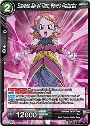 Image of Supreme Kai of Time, World's Protector (BT3-113) - Cross Worlds Foil