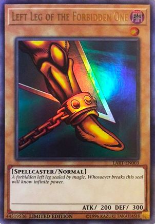 Image of Left Leg of the Forbidden One (LART-EN003) - The Lost Art Promotion Limited