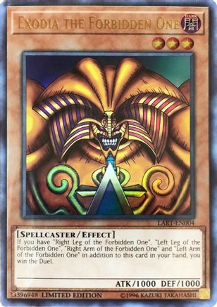 Image of Exodia the Forbidden One (LART-EN004) - The Lost Art Promotion Limited