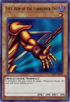 Image of Left Arm of the Forbidden One (LART-EN005) - The Lost Art Promotion Limited