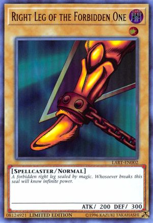 Image of Right Leg of the Forbidden One (LART-EN002) - The Lost Art Promotion Limited