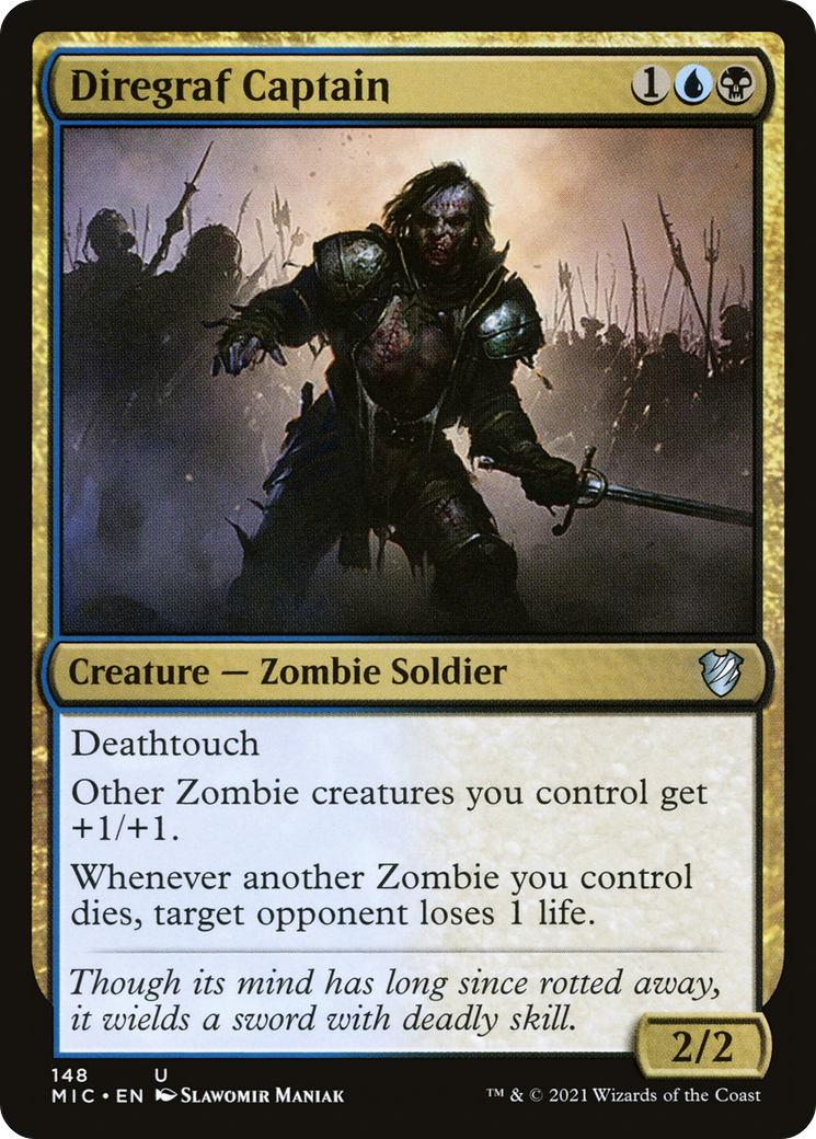 Image of Diregraf Captain (MIC-148) - Midnight Hunt Commander