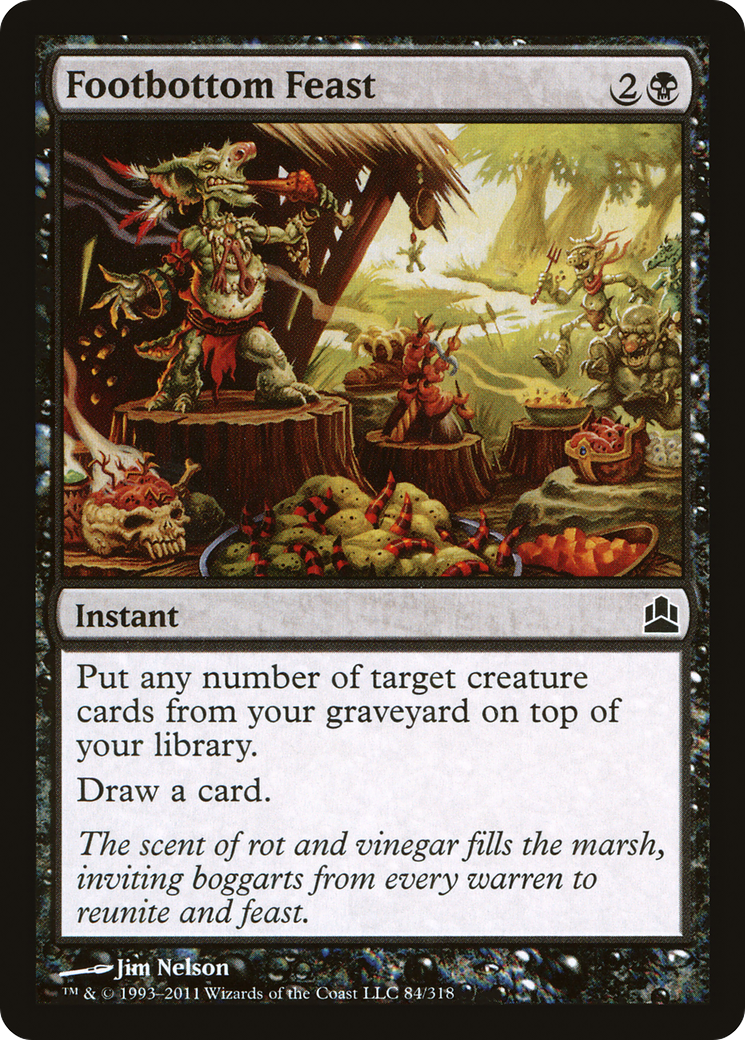 Image of Footbottom Feast (CMD-084) - Commander 2011