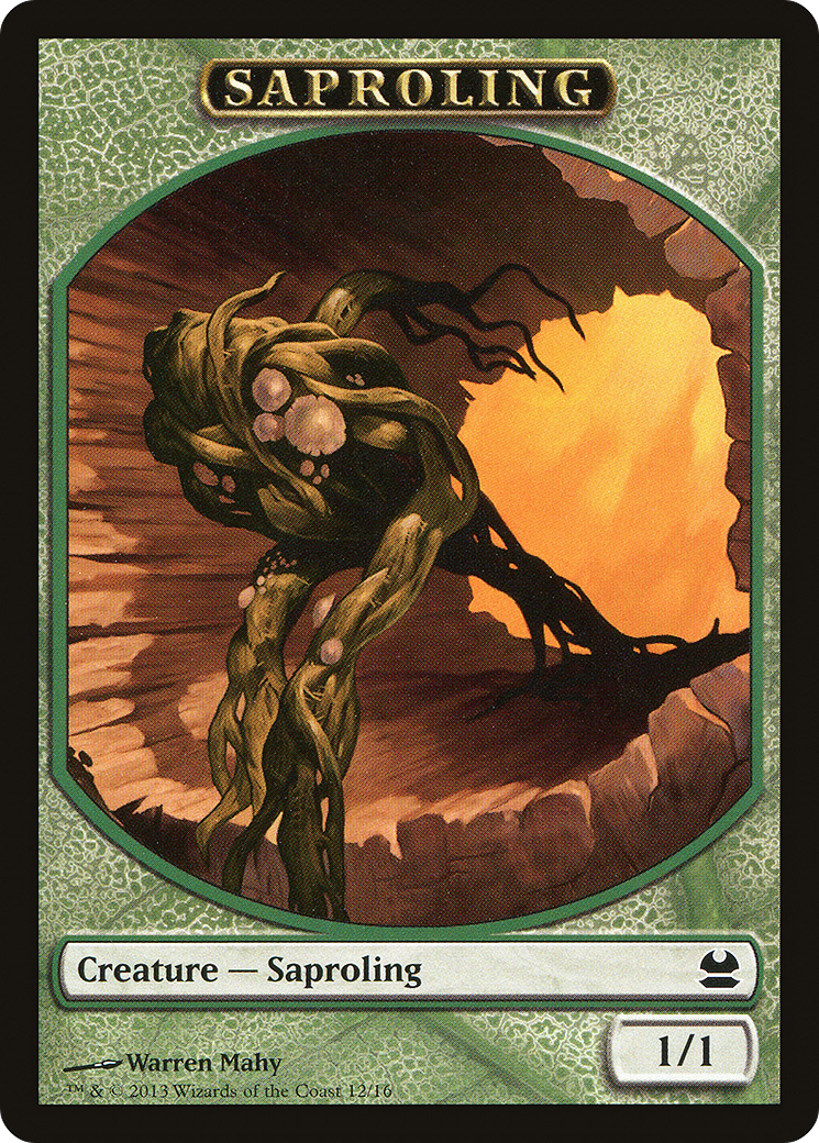 Image of Saproling Token (MMA-012) - Modern Masters Tokens