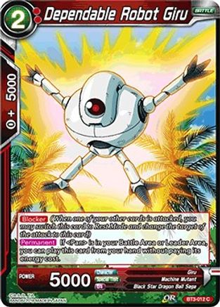 Image of Dependable Robot Giru (BT3-012) - Cross Worlds Foil