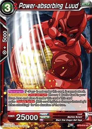Image of Power-absorbing Luud (BT3-016) - Cross Worlds Foil