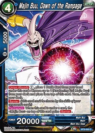 Image of Majin Buu, Dawn of the Rampage (BT3-050) - Cross Worlds Foil