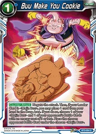 Image of Buu Make You Cookie (BT3-054) - Cross Worlds