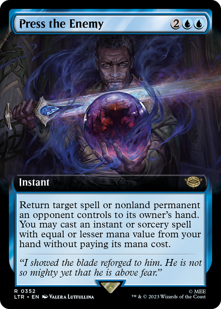 Image of Press the Enemy (Extended Art) (LTR-352) - The Lord of the Rings: Tales of Middle-earth: (Extended Art)