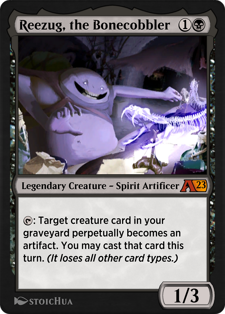 Image of Reezug, the Bonecobbler (YDMU-010) - Alchemy: Dominaria