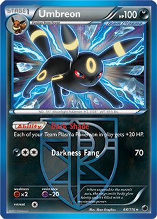 Image of Umbreon 064/116  Deck Exclusives - Rare