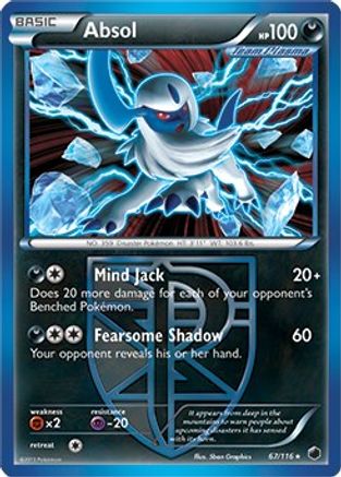 Image of Absol 067/116  Deck Exclusives - Rare