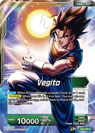 Image of Vegito // Going All In, SSB Vegito (BT3-055) - Cross Worlds Foil