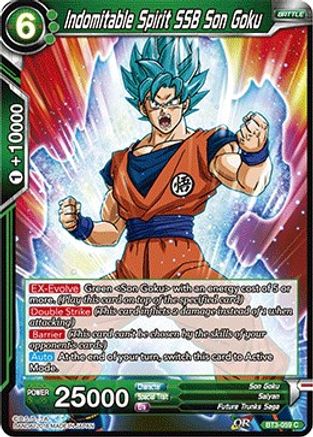 Image of Indomitable Spirit SSB Son Goku (BT3-059) - Cross Worlds Foil