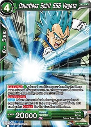 Image of Dauntless Spirit SSB Vegeta (BT3-060) - Cross Worlds