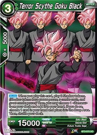 Image of Terror Scythe Goku Black (BT3-075) - Cross Worlds
