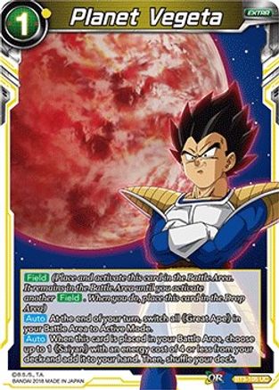 Image of Planet Vegeta (BT3-105) - Cross Worlds Foil