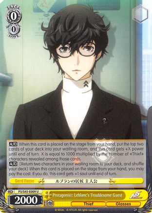 Image of Protagonist: Leblanc's Troublesome Guest (P5/S45-E009 U) - Persona 5