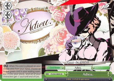 Image of Adieu. (P5/S45-E049 CR) - Persona 5