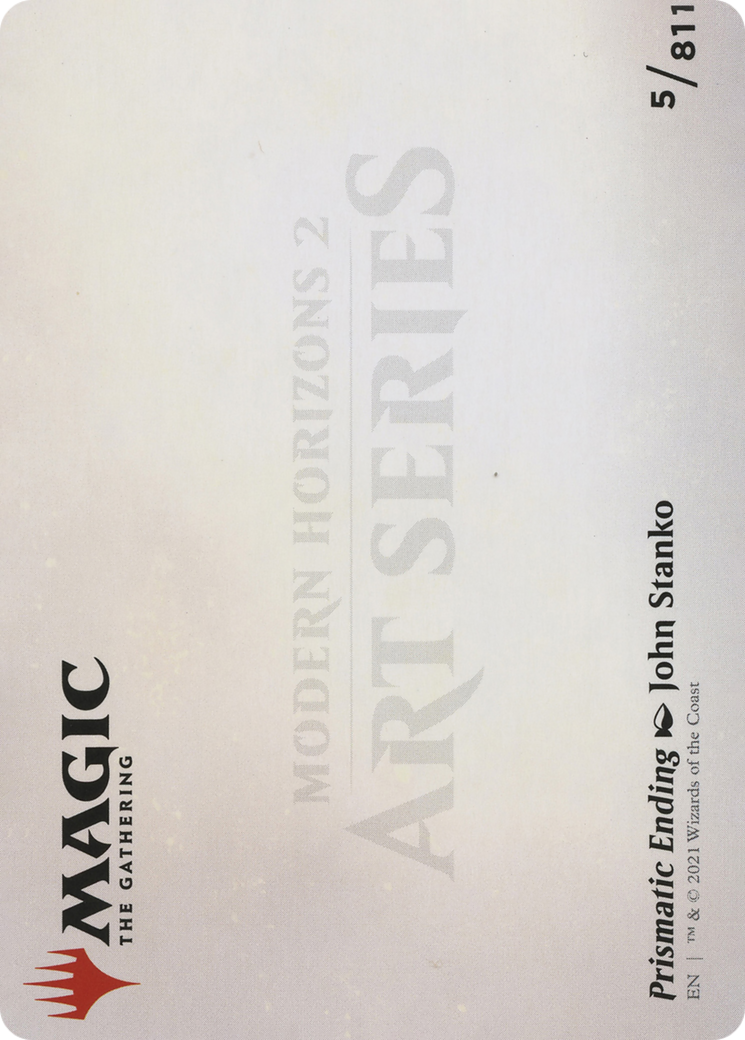 Image of Prismatic Ending // Prismatic Ending (AMH2-005) - Modern Horizons 2 Art Series (Borderless)