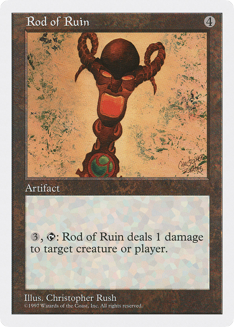 Image of Rod of Ruin (5ED-) - Fifth Edition