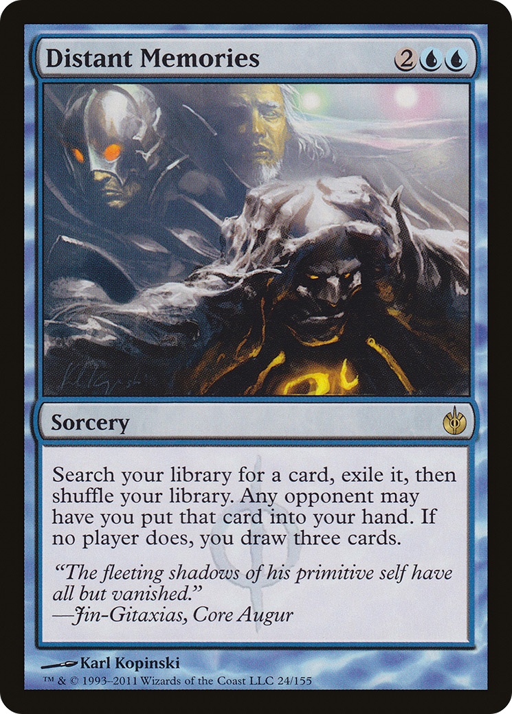 Image of Distant Memories (MBS-024) - Mirrodin Besieged