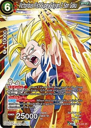 Image of Victorious Fist Super Saiyan 3 Son Goku (BT3-003) - Cross Worlds