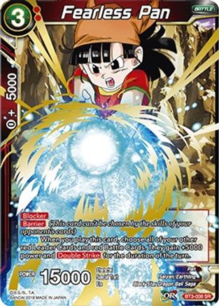 Image of Fearless Pan (BT3-008) - Cross Worlds