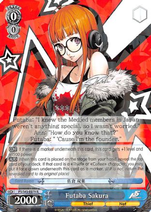 Image of Futaba Sakura (P5/S45-E079 R) - Persona 5