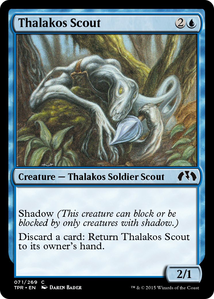Image of Thalakos Scout (TPR-071) - Tempest Remastered Foil