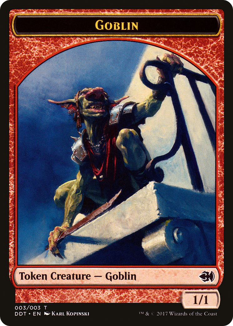 Image of Goblin Token (DDT-003) - Duel Decks: Merfolk vs. Goblins Tokens