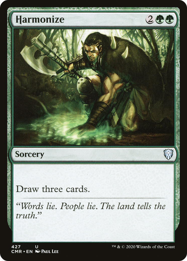 Image of Harmonize (CMR-427) - Commander Legends