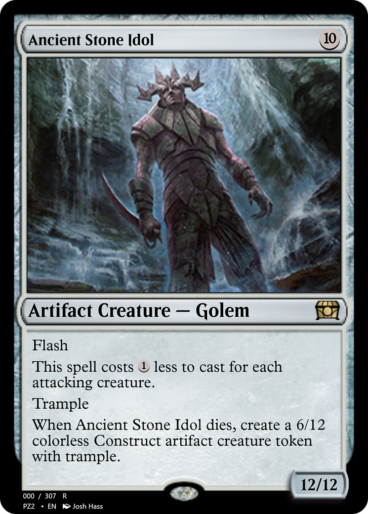 Image of Ancient Stone Idol (PZ2-70755) - Treasure Chest Foil