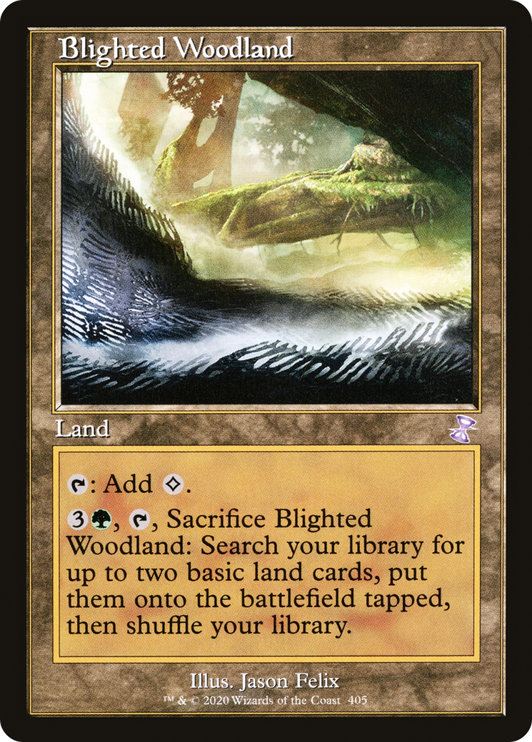 Image of Blighted Woodland (TSR-405) - Time Spiral Remastered