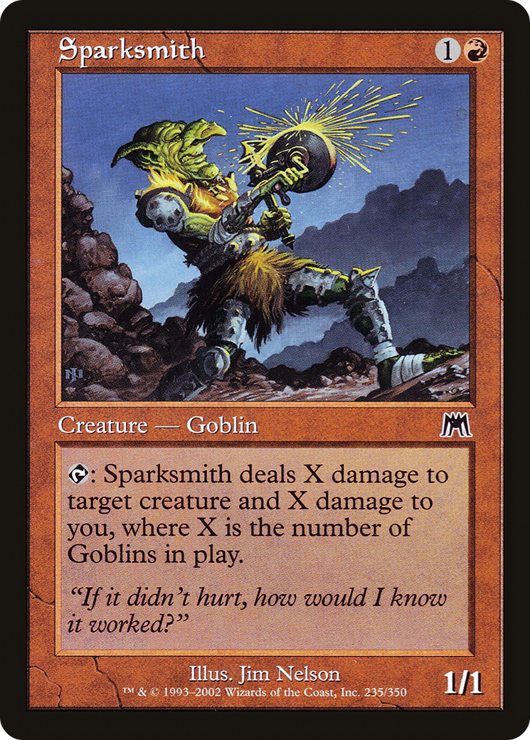 Image of Sparksmith (ONS-235) - Onslaught Foil