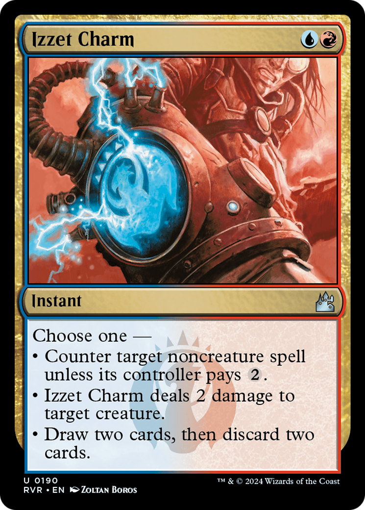 Image of Izzet Charm (RVR-190) - Ravnica Remastered Foil