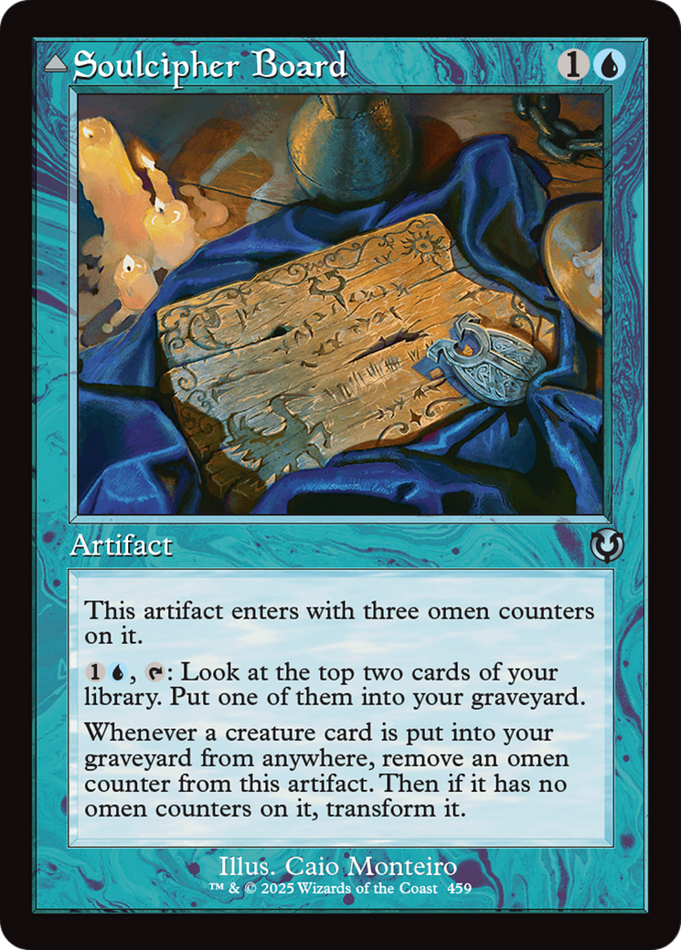 Image of Soulcipher Board (Retro Frame) (INR-459) - Innistrad Remastered Foil